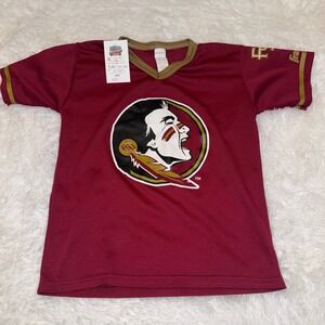 Franklin FSU Jersey Kids Medium Maroon Excellent Mesh Florida State Seminoles